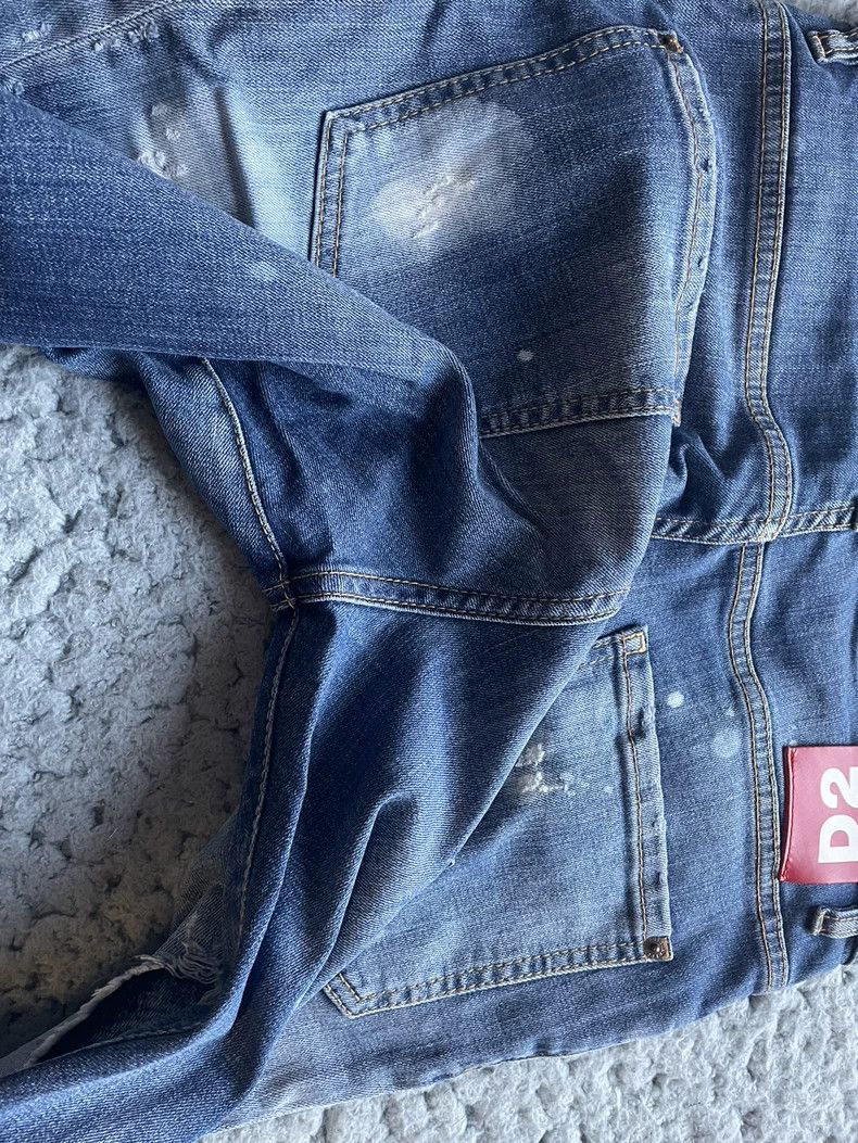 Dsquared2 DSquared2 Light Wash Distressed Jeans-yf Size US 32 / EU 48 - 7 Thumbnail