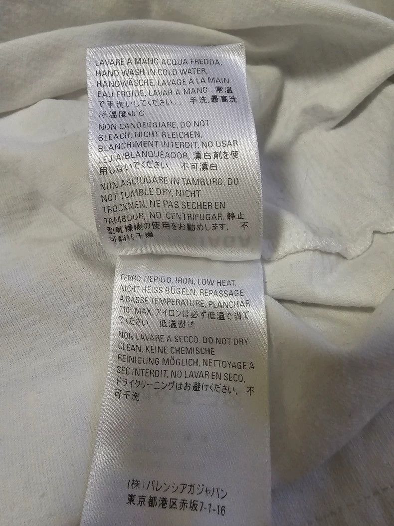 Balenciaga Balenciaga Oversize Short Sleeve T-Shirt-yf Size US L / EU 52-54 / 3 - 6 Thumbnail
