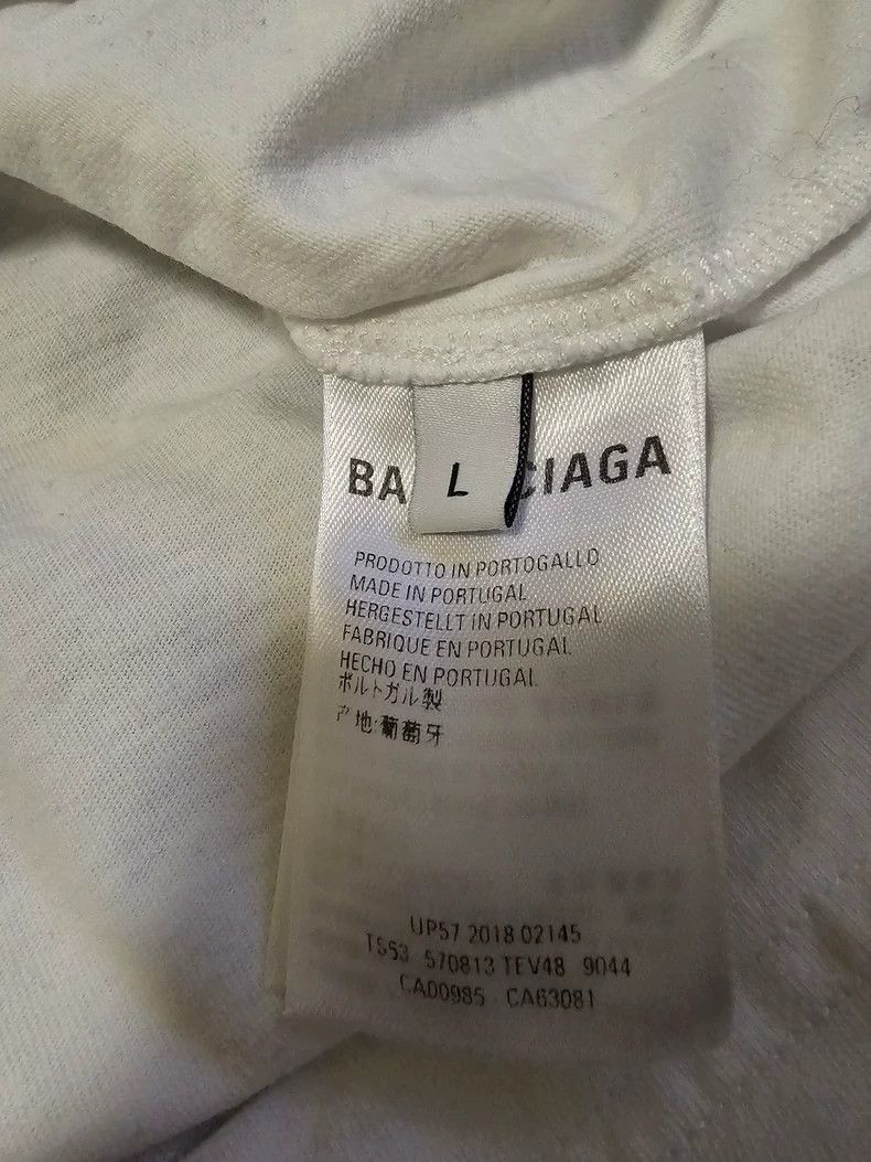 Balenciaga Balenciaga Oversize Short Sleeve T-Shirt-yf Size US L / EU 52-54 / 3 - 5 Thumbnail