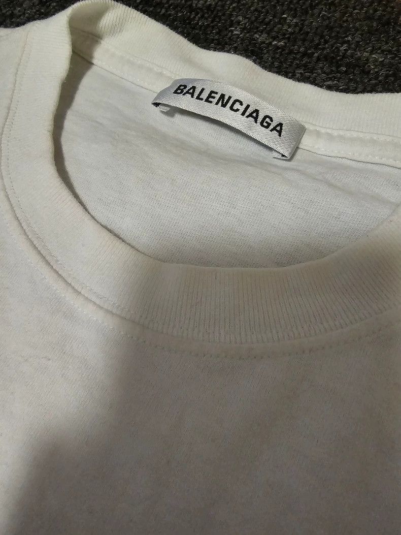 Balenciaga Balenciaga Oversize Short Sleeve T-Shirt-yf Size US L / EU 52-54 / 3 - 3 Thumbnail