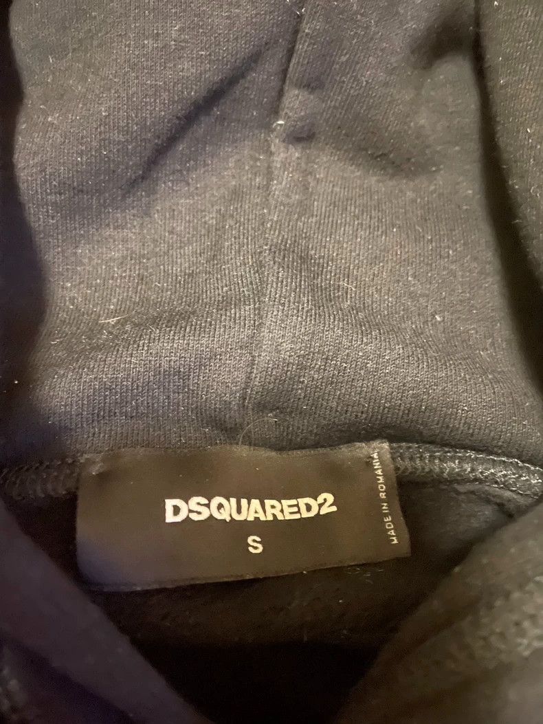 Dsquared2 Dsquared2 Black Hoodie with Pink Logo-yf Size US S / EU 44-46 / 1 - 3 Thumbnail