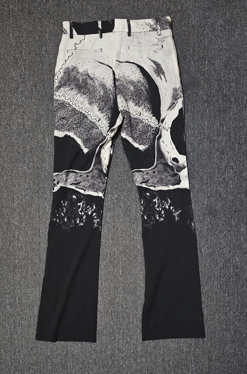 Amiri Amiri Wool Flared High-Waist Pants-yf Size US 40 / EU 56 - 4 Thumbnail