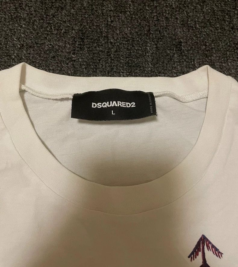 Dsquared2 Dsquared2 Raccoon Graphic Short Sleeve T-Shirt-yf Size US L / EU 52-54 / 3 - 3 Thumbnail