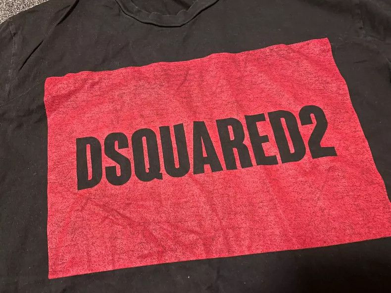 Dsquared2 DSquared2 Men's Black Short Sleeve T-shirt-yf Size US M / EU 48-50 / 2 - 2 Thumbnail