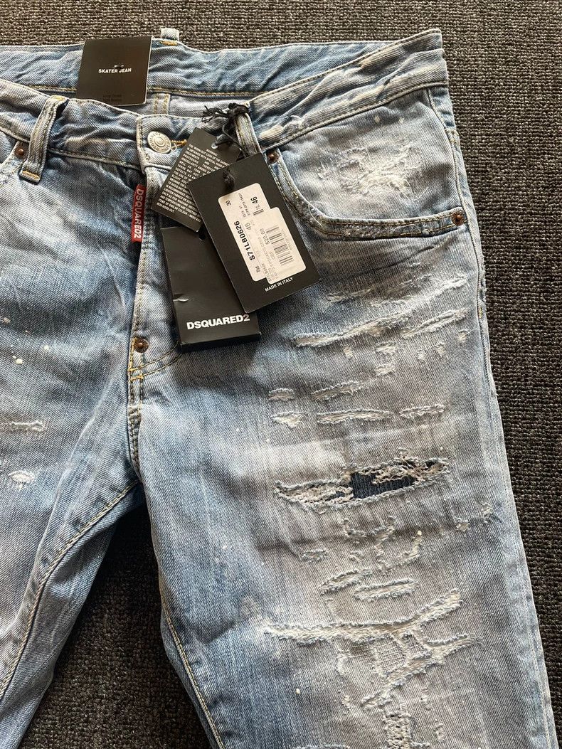 Dsquared2 Dsquared2 Skater Jeans Blue Denim-yf Size US 36 / EU 52 - 2 Thumbnail