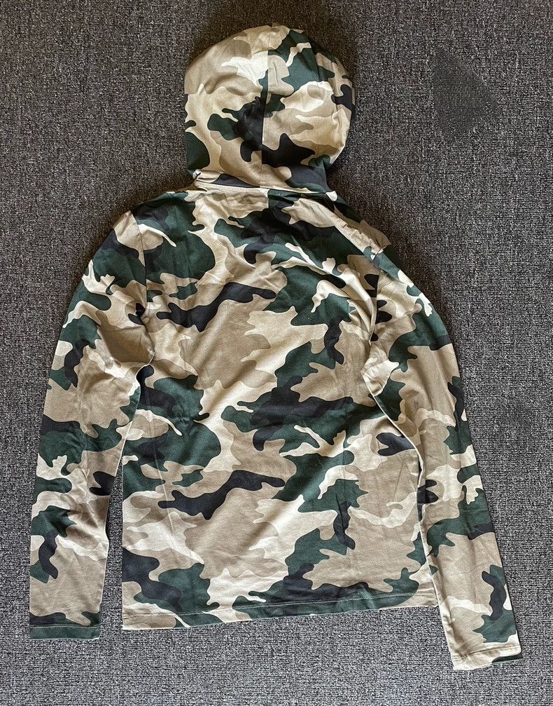 Balmain Balmain Camouflage Oversized Hooded T-Shirt-yf Size US XS / EU 42 / 0 - 4 Thumbnail