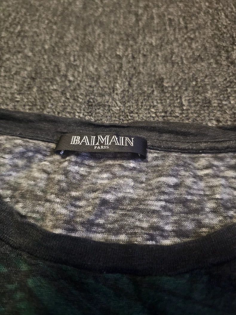 Balmain Balmain Short Sleeve Graphic Print T-Shirt-yf Size US M / EU 48-50 / 2 - 3 Thumbnail