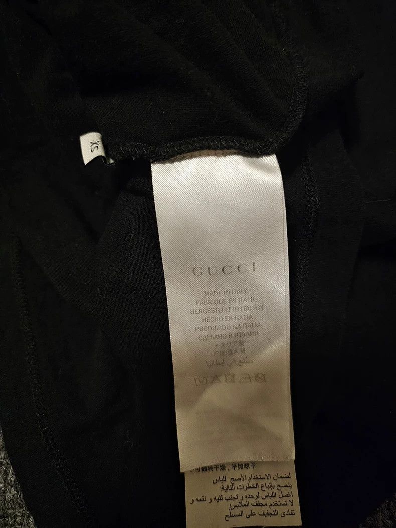 Gucci Gucci Black Short Sleeve T-Shirt-yf Size US XS / EU 42 / 0 - 5 Thumbnail