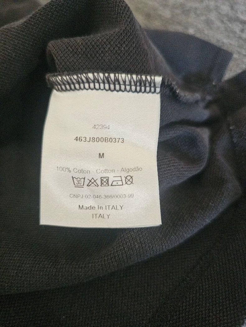 Dior Dior Black Short Sleeve Polo Shirt-yf Size US M / EU 48-50 / 2 - 6 Thumbnail