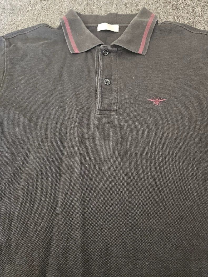 Dior Dior Black Short Sleeve Polo Shirt-yf Size US M / EU 48-50 / 2 - 2 Thumbnail