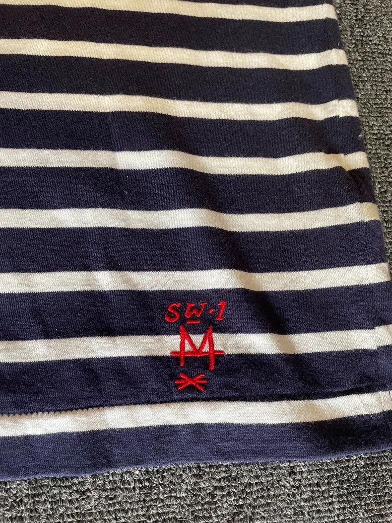 Burberry Burberry Striped Short Sleeve T-Shirt-yf Size US L / EU 52-54 / 3 - 3 Thumbnail