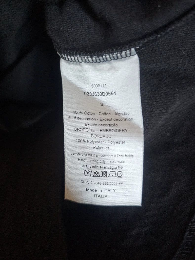 Dior Dior Embroidered Bee Oversize T-shirt-yf Size US S / EU 44-46 / 1 - 5 Thumbnail