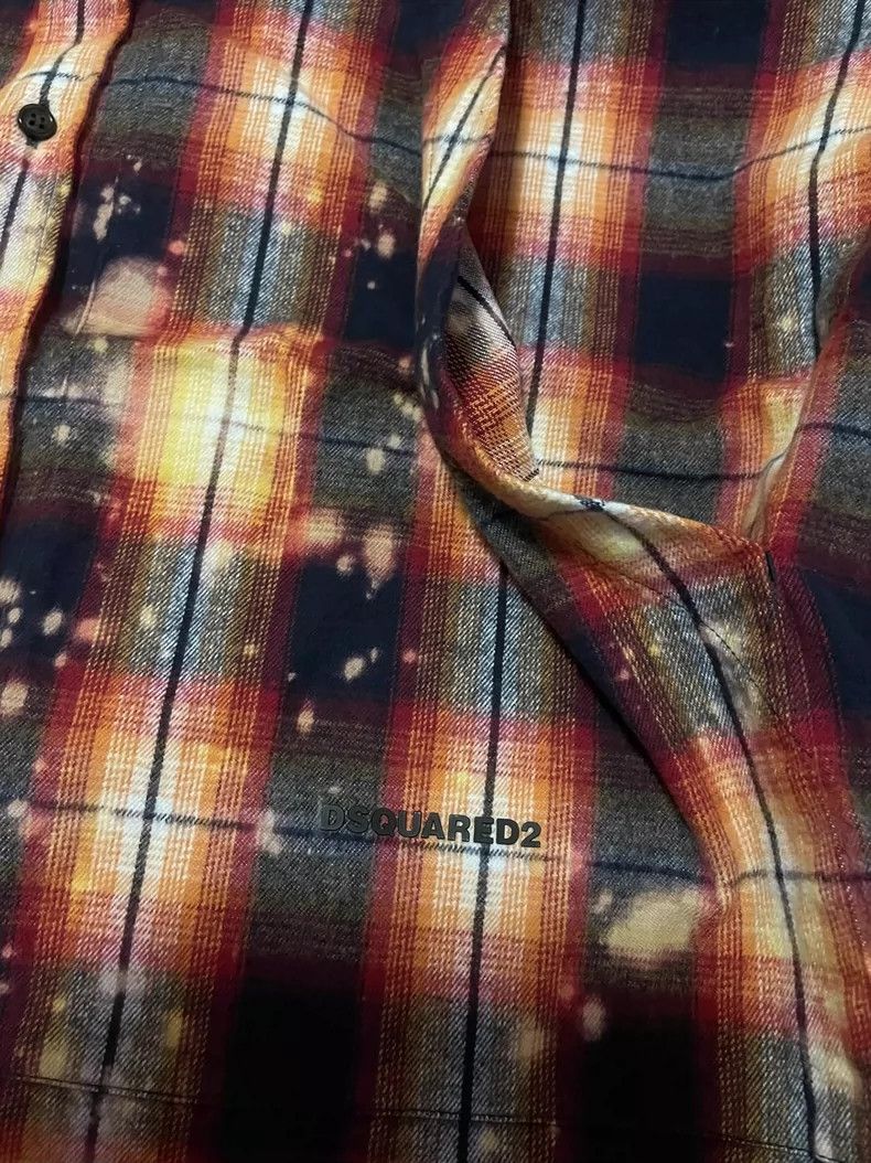Dsquared2 DSquared2 Icon Flannel Shirt 22 style-yf Size US L / EU 52-54 / 3 - 3 Thumbnail
