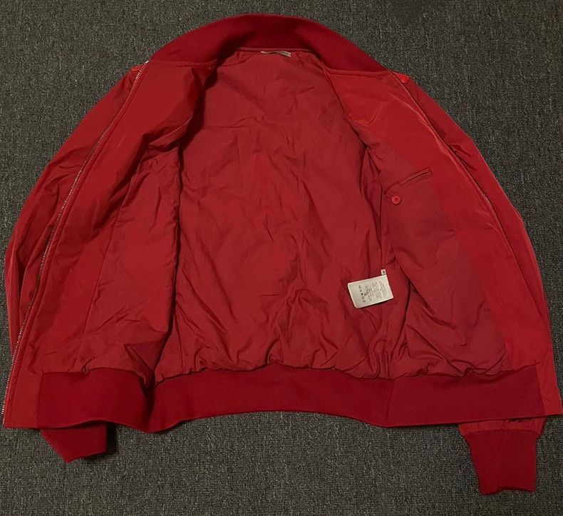 Bottega Veneta Bottega Veneta Red Baseball Jacket-yf Size US M / EU 48-50 / 2 - 6 Thumbnail
