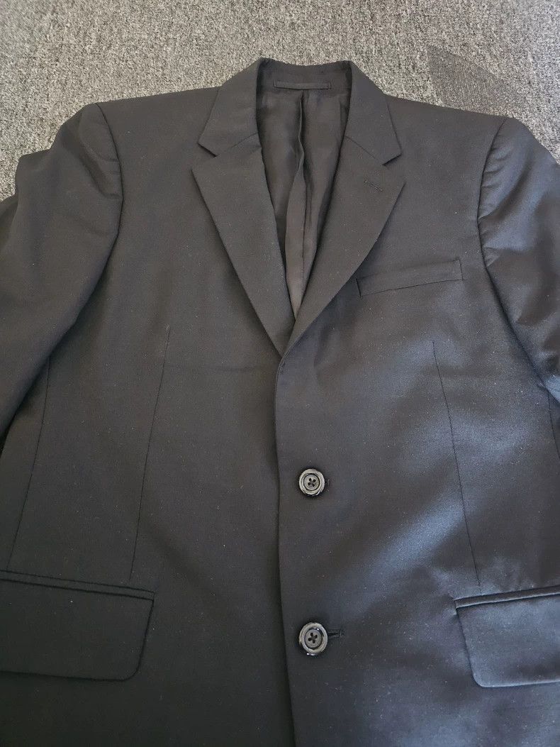 Prada Prada Black Wool Single-Breasted Blazer-yf Size US M / EU 48-50 / 2 - 2 Thumbnail