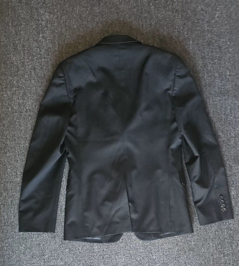 Prada Prada Black Wool Single-Breasted Blazer-yf Size US M / EU 48-50 / 2 - 4 Thumbnail