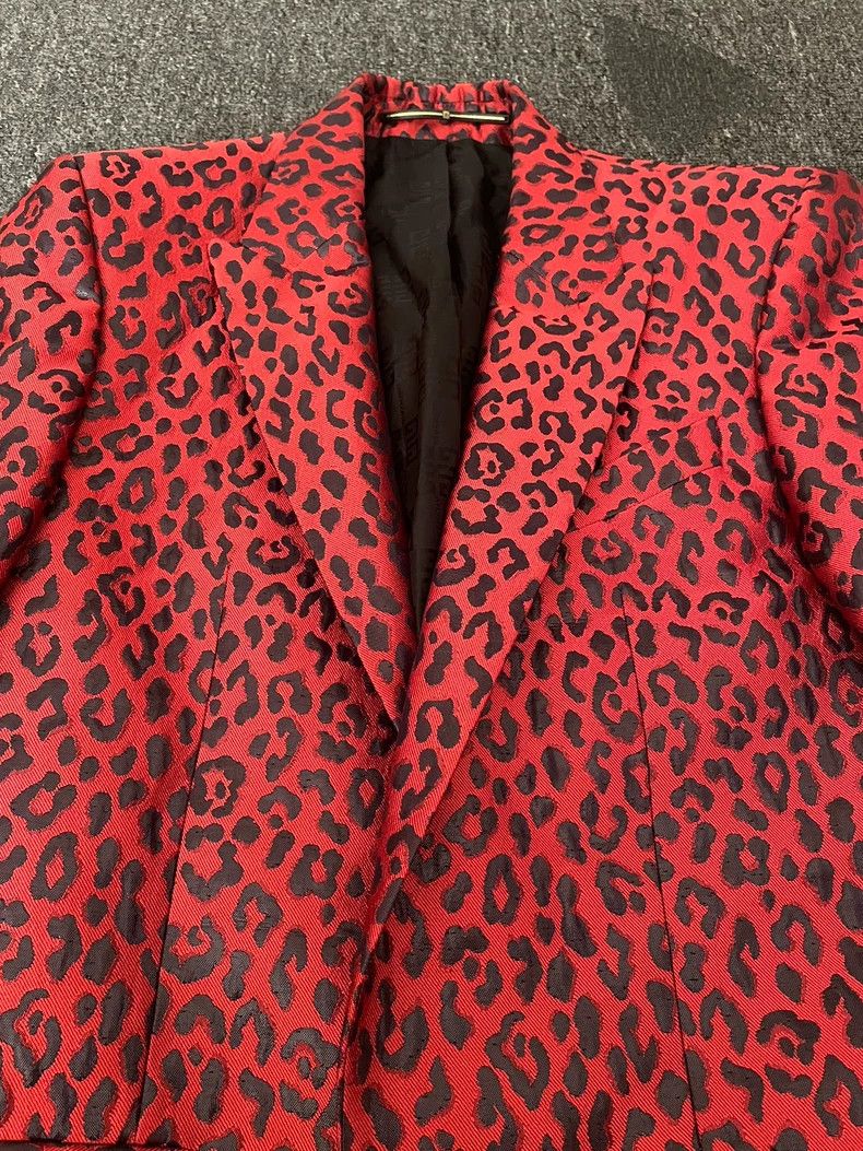Givenchy Givenchy Leopard Print Blazer Jacket-yf Size US M / EU 48-50 / 2 - 4 Thumbnail
