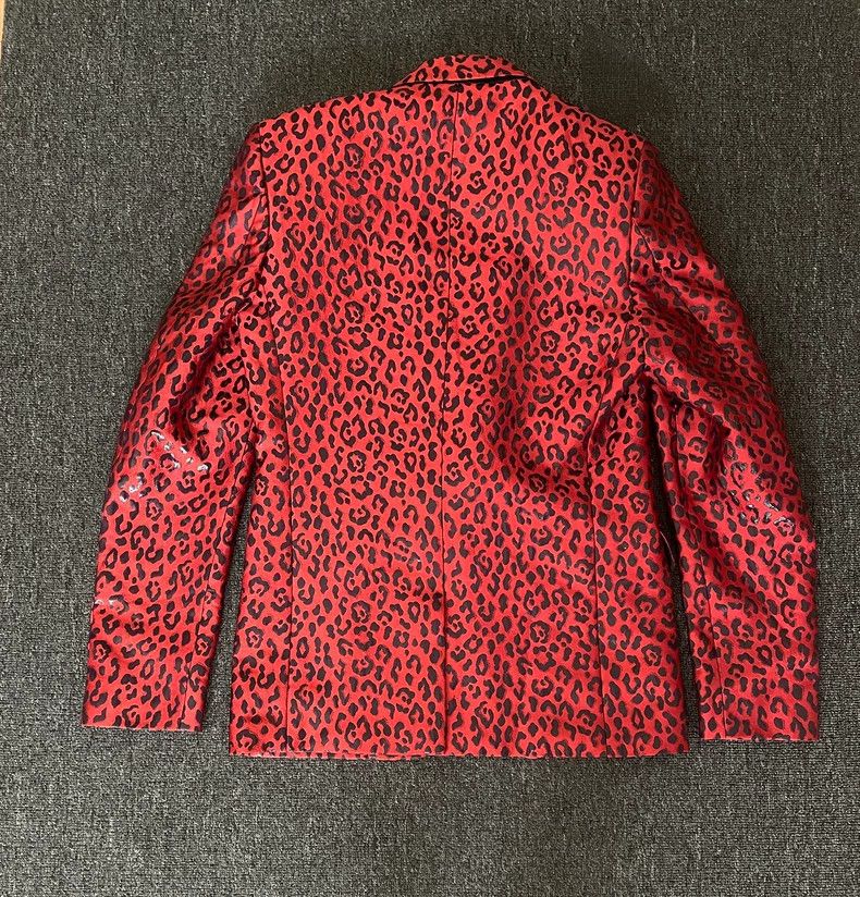Givenchy Givenchy Leopard Print Blazer Jacket-yf Size US M / EU 48-50 / 2 - 8 Thumbnail