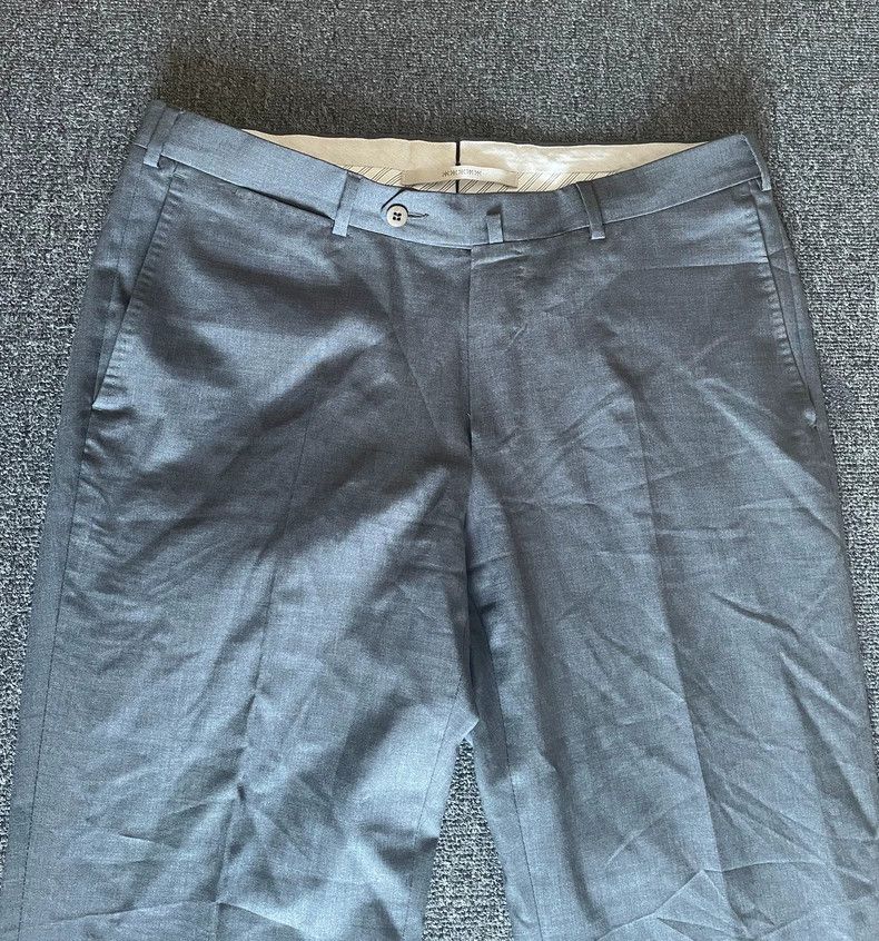 Ermenegildo Zegna Ermenegildo Zegna Gray Wool Casual Pants-yf Size US 36 / EU 52 - 2 Thumbnail