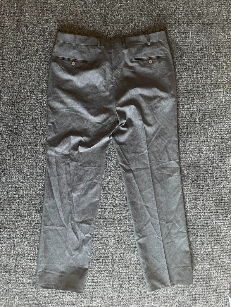 Ermenegildo Zegna Ermenegildo Zegna Gray Wool Casual Pants-yf Size US 36 / EU 52 - 3 Thumbnail