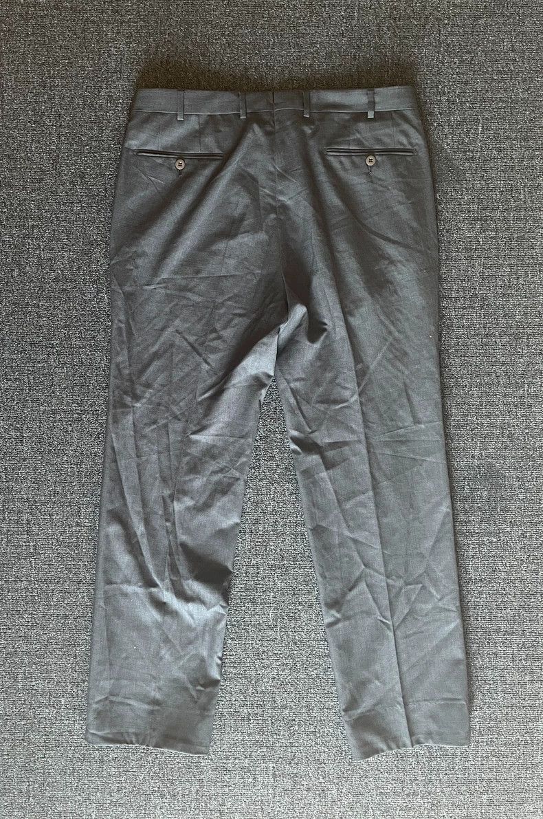 Ermenegildo Zegna Ermenegildo Zegna Gray Wool Casual Pants-yf Size US 36 / EU 52 - 4 Thumbnail