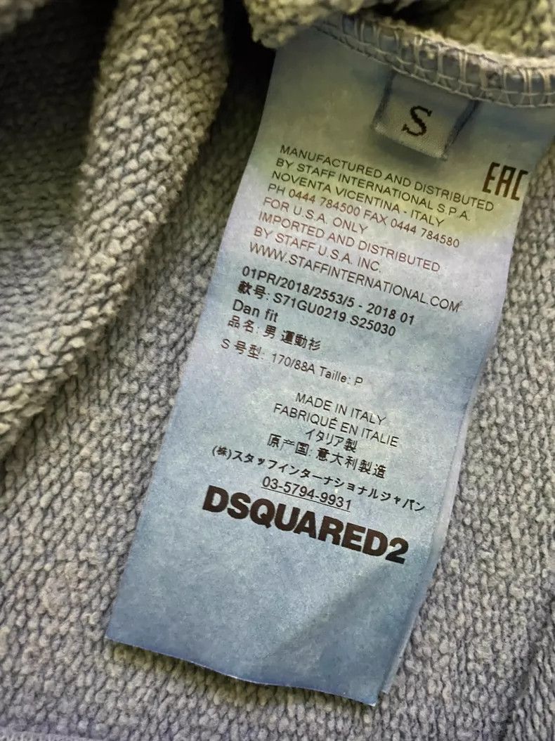 Dsquared2 Dsquared2 Rainbow Print Blue Sweatshirt-yf Size US S / EU 44-46 / 1 - 4 Thumbnail