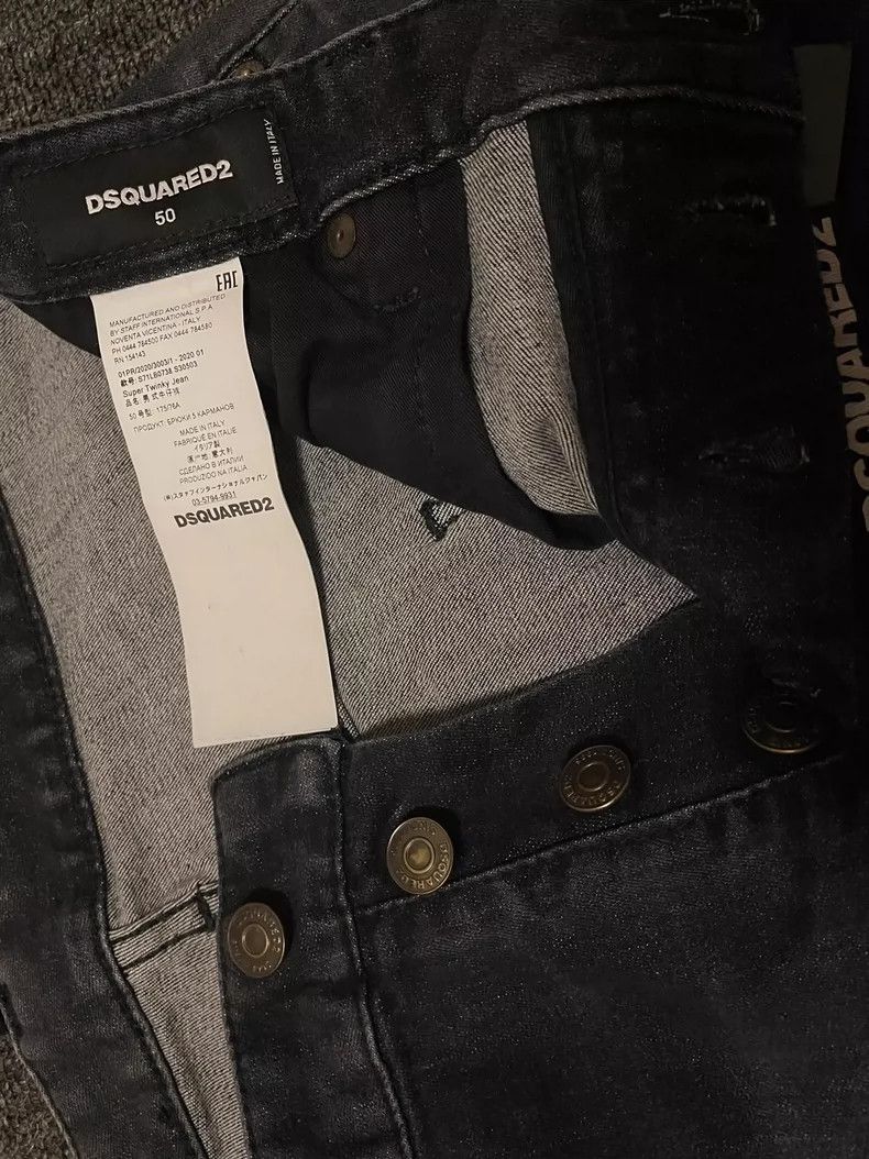 Dsquared2 DSquared2 Super Twinkly Slim Fit Jeans-yf Size US 32 / EU 48 - 4 Thumbnail