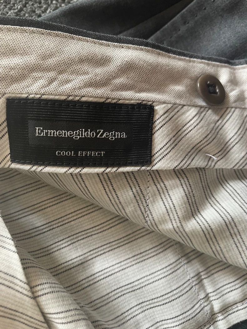 Ermenegildo Zegna Ermenegildo Zegna Gray Wool Casual Pants-yf Size US 36 / EU 52 - 6 Thumbnail