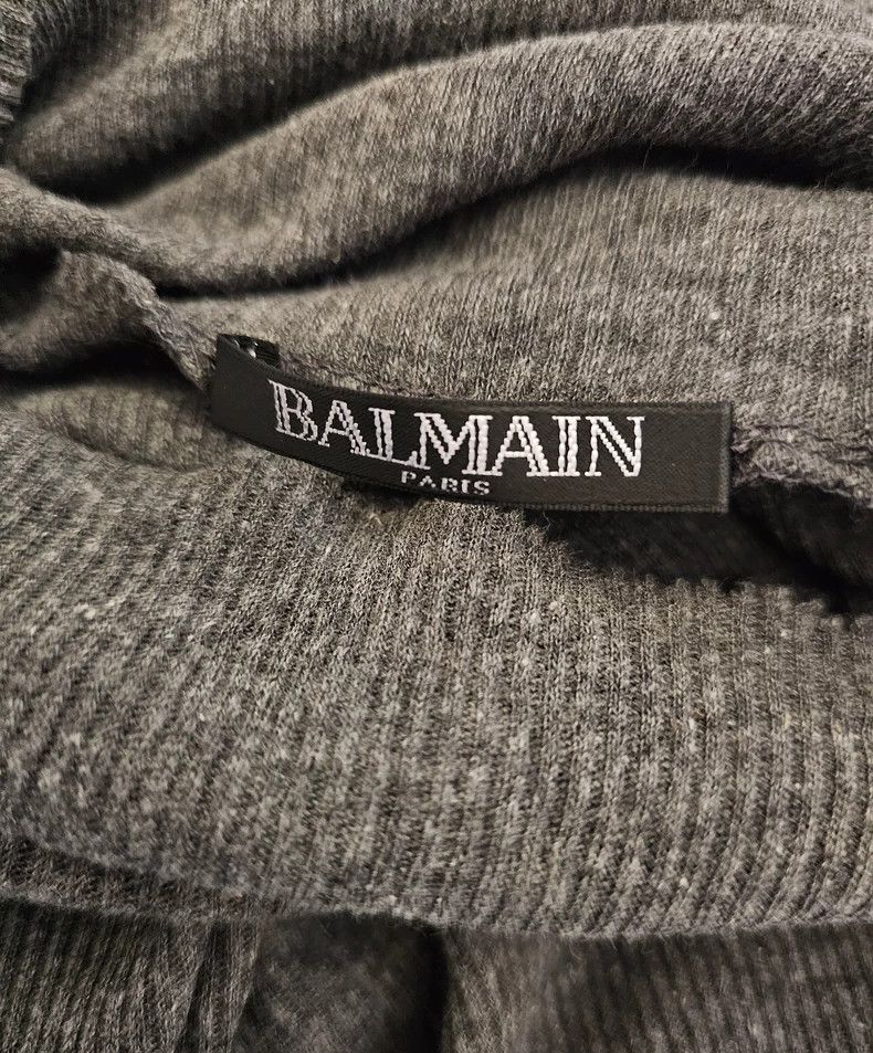 Balmain Balmain High Neck Long Sleeve Sweater-yf Size US XL / EU 56 / 4 - 5 Thumbnail