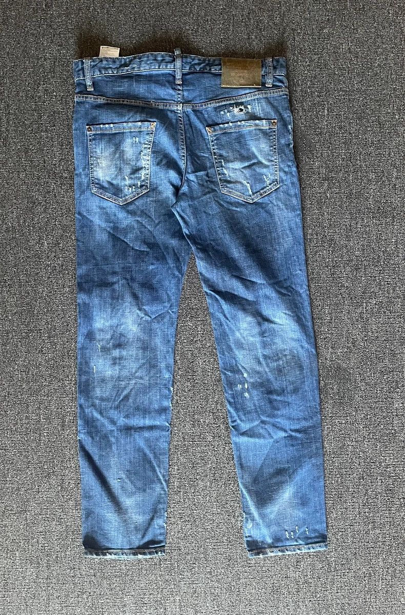 Dsquared2 Dsquared2 Blue Distressed Denim Jeans-yf Size US 36 / EU 52 - 5 Thumbnail