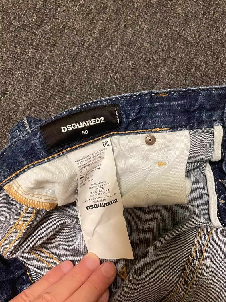 Dsquared2 DSquared2 Slim Fit Stretch Denim Jeans-yf Size US 34 / EU 50 - 5 Thumbnail