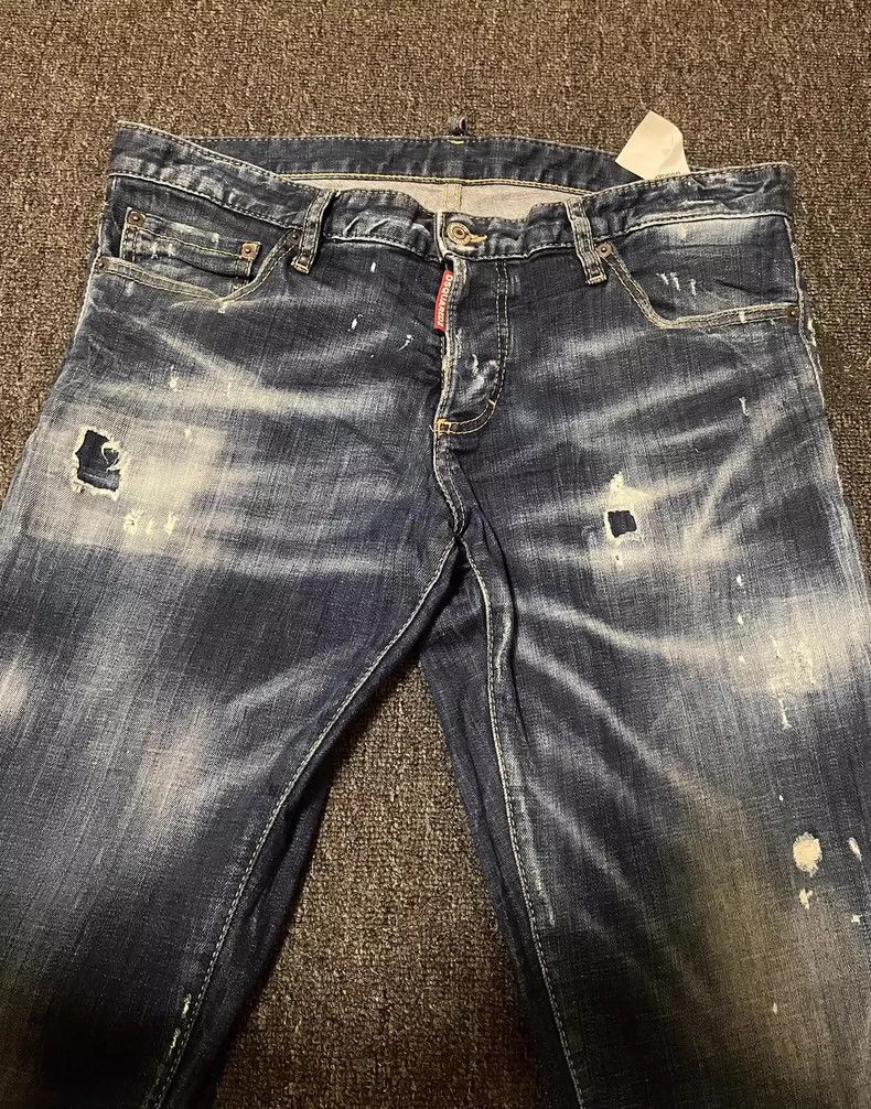 Dsquared2 DSquared2 Slim Fit Stretch Denim Jeans-yf Size US 34 / EU 50 - 2 Thumbnail