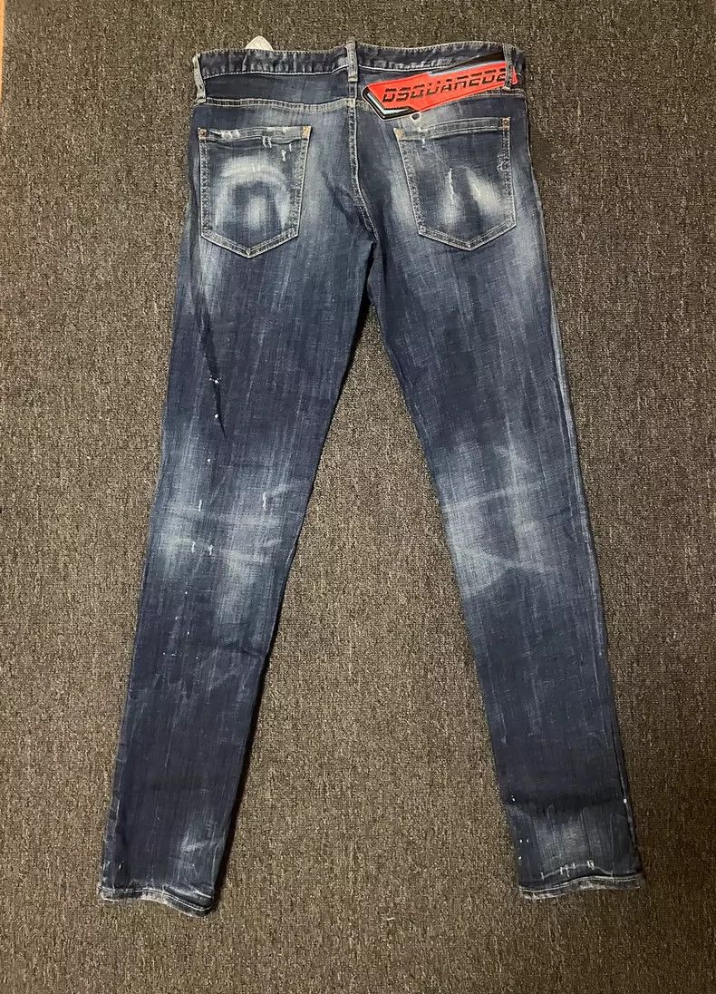 Dsquared2 DSquared2 Slim Fit Stretch Denim Jeans-yf Size US 34 / EU 50 - 3 Thumbnail