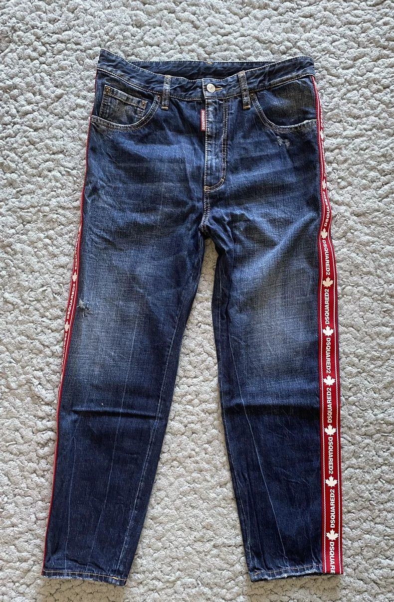 Dsquared2 DSquared2 Brad Jeans with Side Stripes-yf Size US 36 / EU 52 - 3 Thumbnail