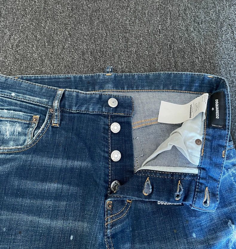 Dsquared2 Dsquared2 Blue Denim Jeans-yf Size US 34 / EU 50 - 6 Thumbnail