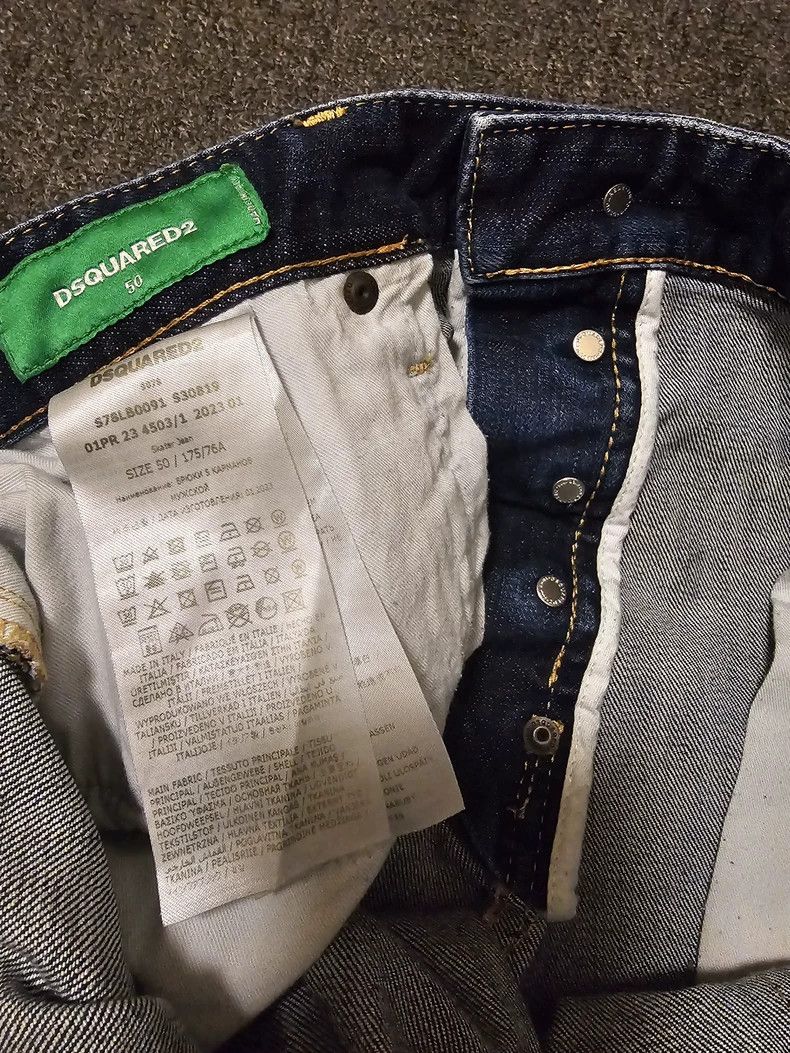 Dsquared2 DSquared2 Green Label Skater Jeans-yf Size US 36 / EU 52 - 5 Thumbnail