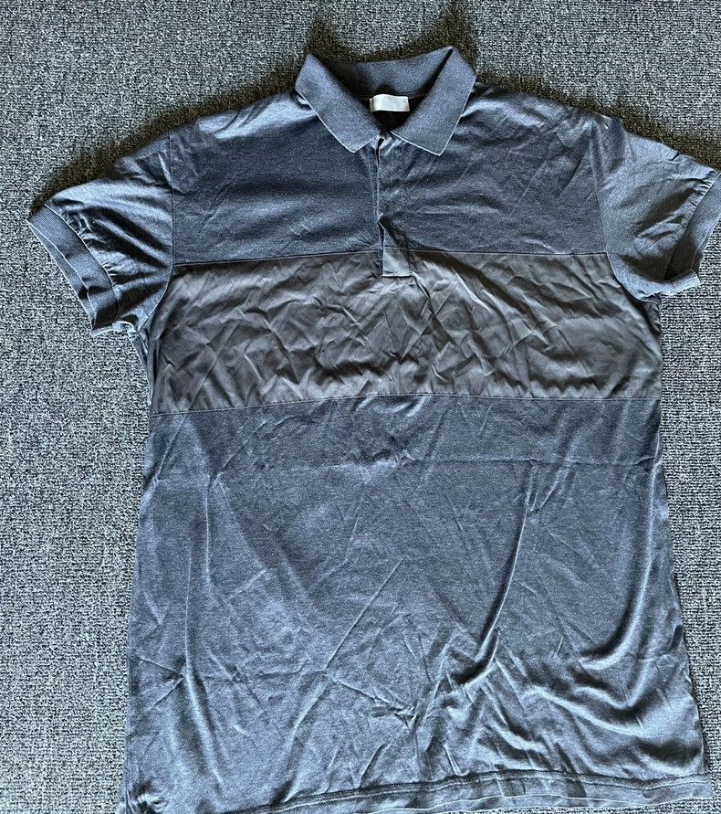 Dior Dior Gray Short Sleeve Polo Shirt-yf Size US M / EU 48-50 / 2 - 2 Thumbnail