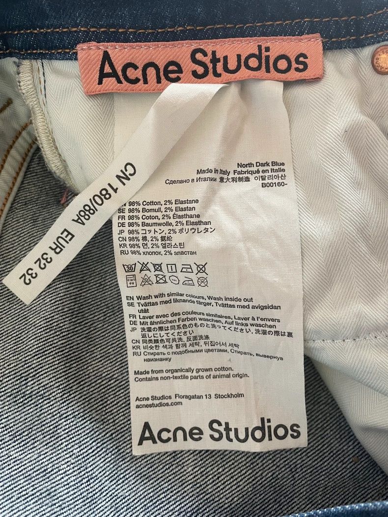 Balenciaga Acne Studios Blue Denim Jeans-yf Size US 32 / EU 48 - 6 Thumbnail