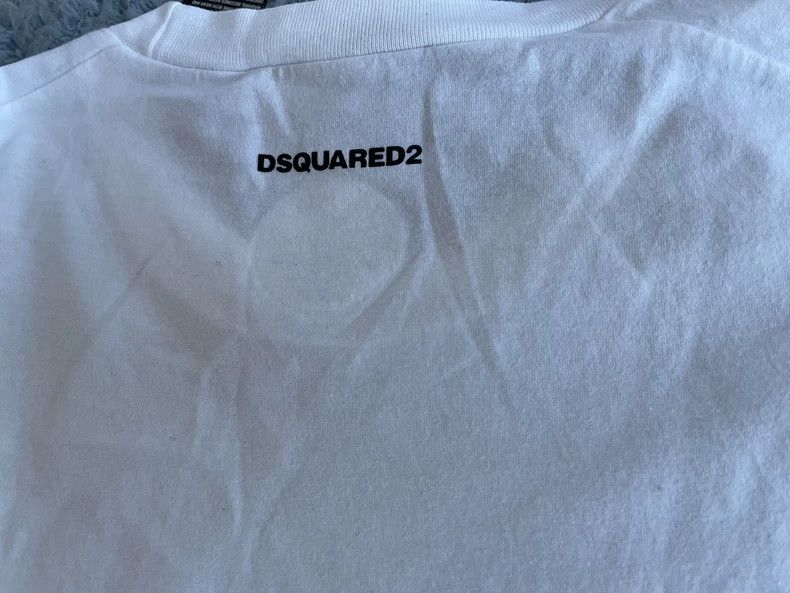 Dsquared2 DSquared2 Prom Series White T-Shirt-yf Size US XL / EU 56 / 4 - 4 Thumbnail