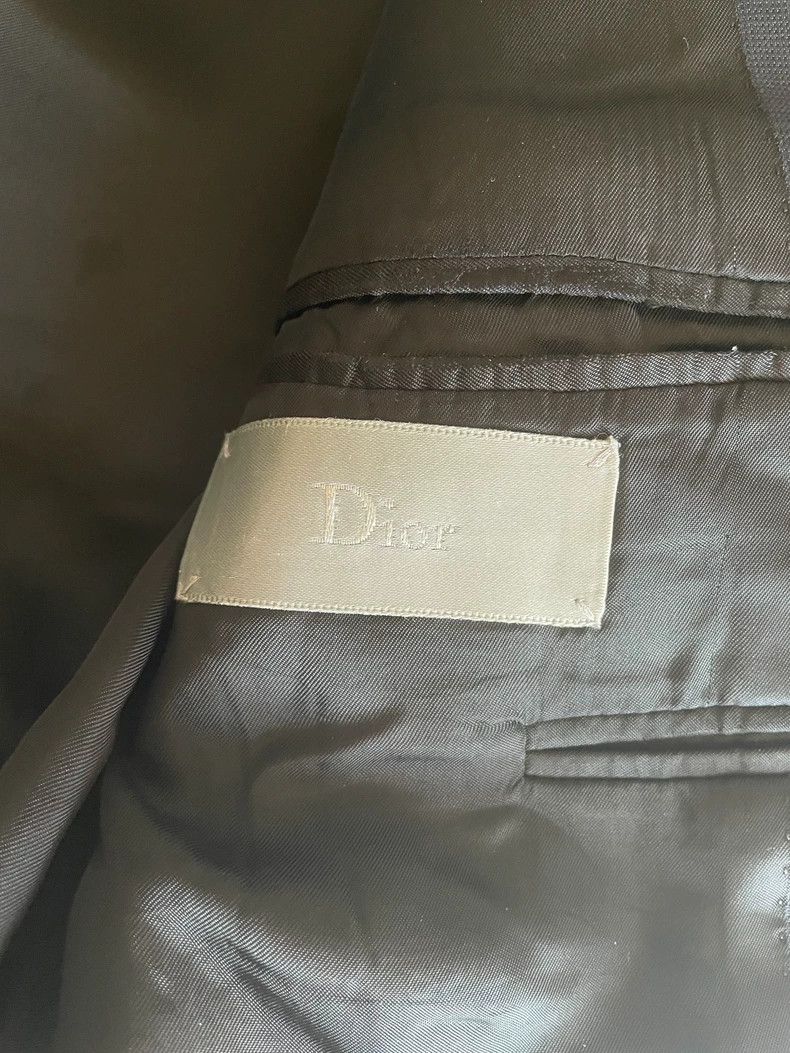 Dior Dior Men's Wool Blue Check Blazer-yf Size US M / EU 48-50 / 2 - 5 Thumbnail
