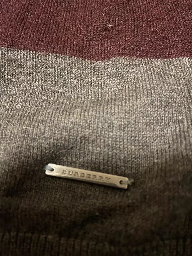 Burberry Burberry Striped Wool Blend Sweater-yf Size US M / EU 48-50 / 2 - 5 Thumbnail
