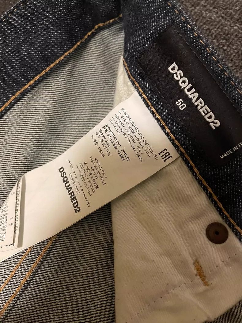 Dsquared2 DSquared2 Skater Fit Stretch Denim Jeans-yf Size US 34 / EU 50 - 6 Thumbnail