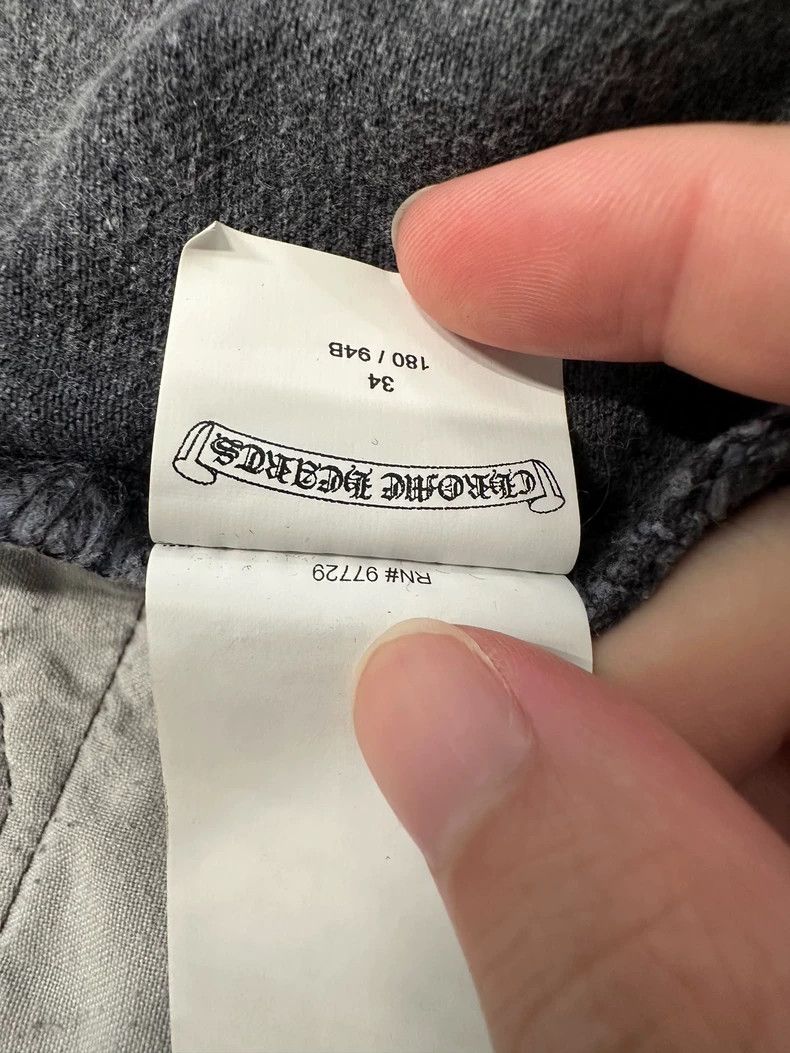 Chrome Hearts Chrome Hearts 501 Black Denim Jeans-yf Size US 34 / EU 50 - 9 Thumbnail