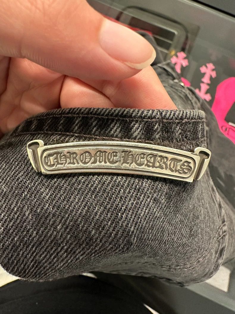 Chrome Hearts Chrome Hearts 501 Black Denim Jeans-yf Size US 34 / EU 50 - 5 Thumbnail