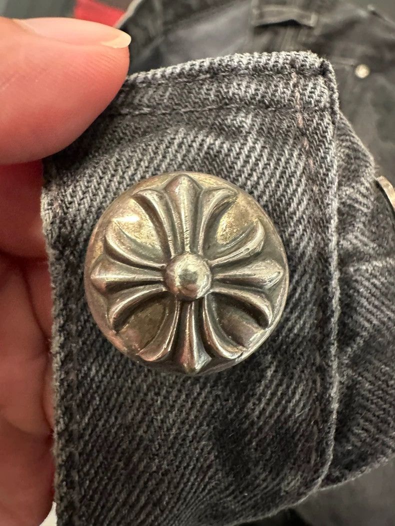 Chrome Hearts Chrome Hearts 501 Black Denim Jeans-yf Size US 34 / EU 50 - 8 Thumbnail