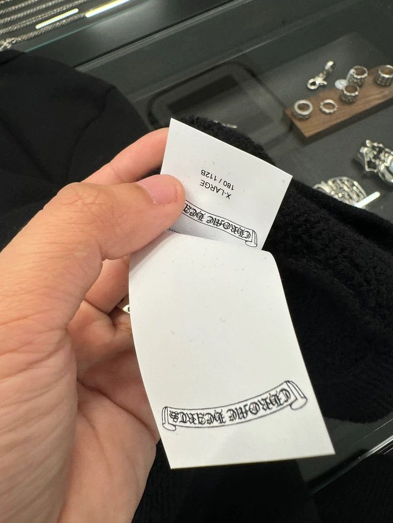 Chrome Hearts Chrome Hearts Black Embroidered Cashmere Sweater-yf Size US XL / EU 56 / 4 - 5 Thumbnail