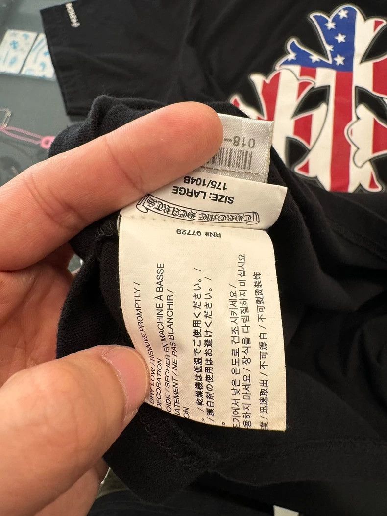 Chrome Hearts Chrome Hearts Black Graphic Short Sleeve Tee-yf Size US L / EU 52-54 / 3 - 6 Thumbnail