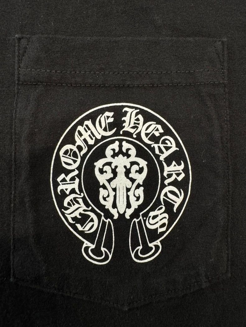 Chrome Hearts Chrome Hearts Black Graphic Short Sleeve Tee-yf Size US L / EU 52-54 / 3 - 4 Thumbnail