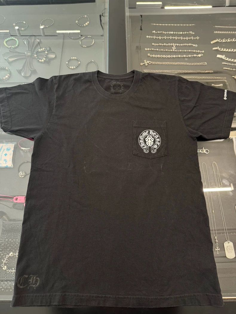 Chrome Hearts Chrome Hearts Black Graphic Short Sleeve Tee-yf Size US L / EU 52-54 / 3 - 2 Thumbnail