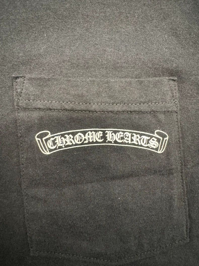 Chrome Hearts Chrome Hearts Black Scroll Short Sleeve Tee-yf Size US S / EU 44-46 / 1 - 3 Thumbnail
